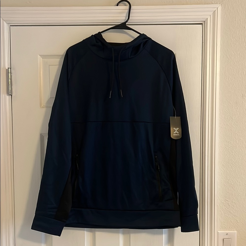 Men's Navy Blue Hoodie Sweater